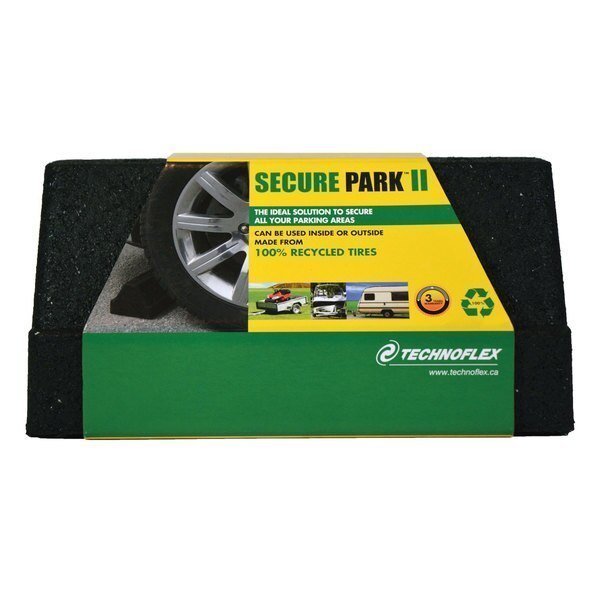 Technoflex PC10 SECURE PARK II Parking Curb - 9.5 in. L x 6 in. W x 5 in. H, Technoflex, Mfr#: PC10